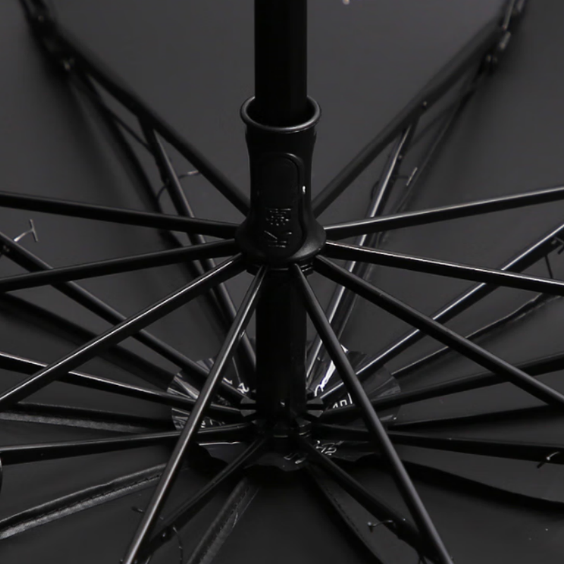 天堂双人晴雨伞三折太阳伞三折10k钢骨玻纤彩胶防晒手动伞下114cm秘境绿高清大图