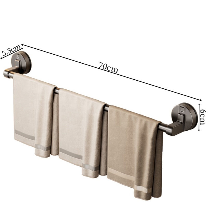 豫龙都 毛巾杆单杆个