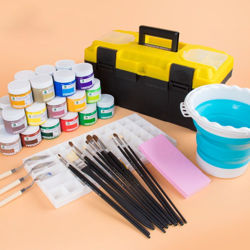 电脑/办公/外设>办公文仪>画具画材>舒弗(lachouffe)>水粉画颜料工具