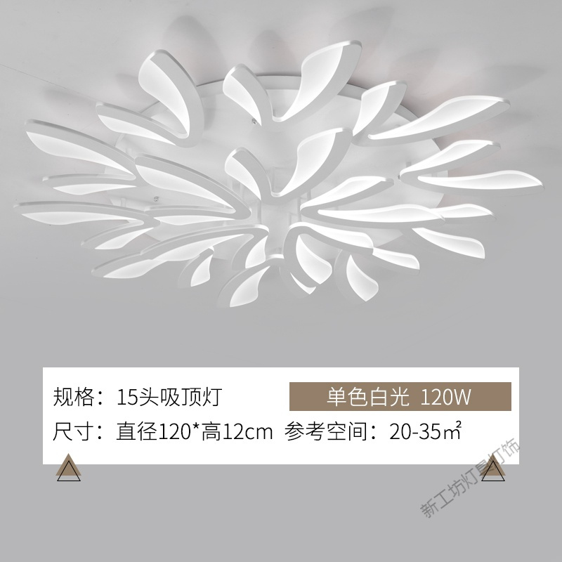 苏宁放心购 客厅灯2020年新款简约大气家用led创意北欧后现代卧室吸顶灯灯具