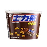 士力架 巧克力 花生夹心巧克力460g桶装