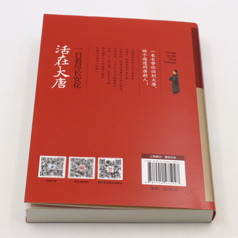 [正版]书店 一日看尽长安花 活在大唐 10大场景+43种体验 5张传世名画+1张长安坊市图沉浸式体验唐朝人生活高清大图