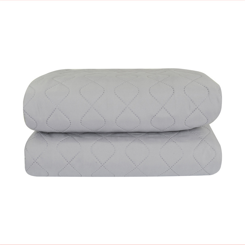 彩虹Rainbow恒温水暖毯(大床)磨毛面料2米*1.8米 灰色C191