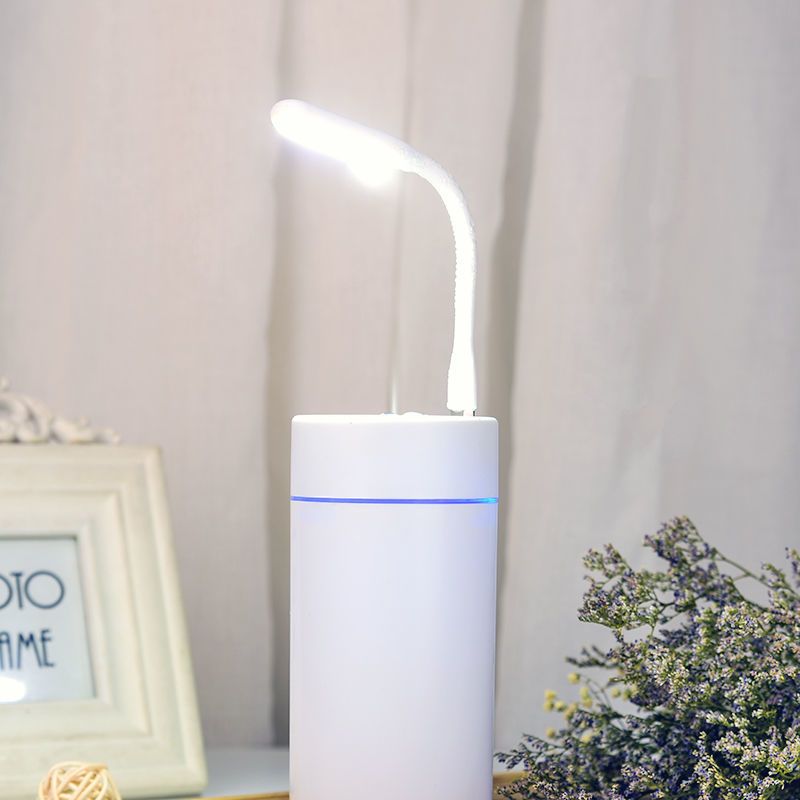 可充电加湿器家用静音空调房办公室车载喷雾器大雾学生宿舍香薰机|倾城粉(充电款) 加湿器+5棉棒+小夜灯+精油