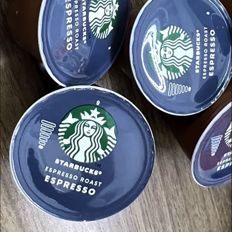 星巴克多趣酷思意式浓缩胶囊咖啡121.2g