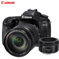 佳能(Canon) EOS 80D EF-S 18-200 IS 套机 数码单反相机 高清摄像连拍 GD
