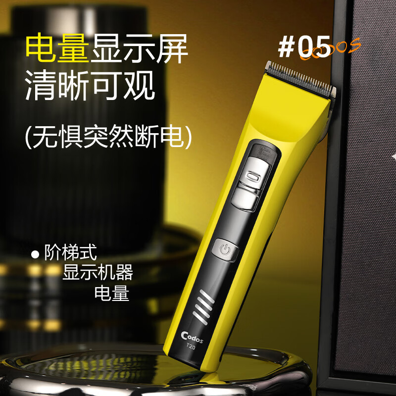 科德士(Codos) T20发廊专用理发器 电推剪专业理发器成人电推子 官方标配高清大图