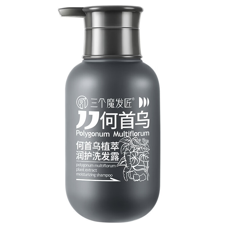 三个魔发匠 何首乌植萃润护洗发露-400ml