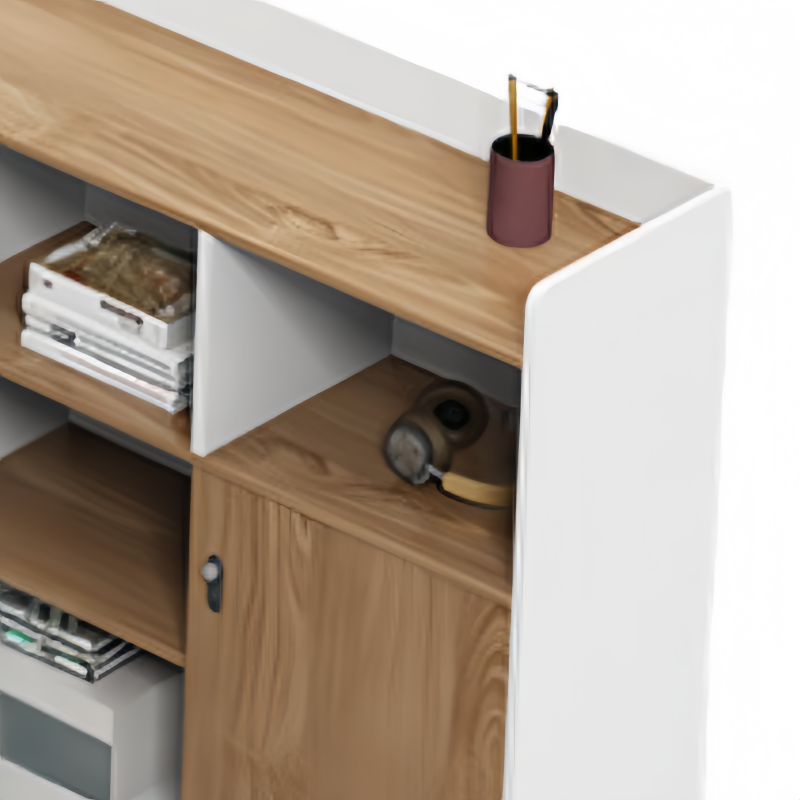 鑫龙都办公桌单人位+椅组高清大图