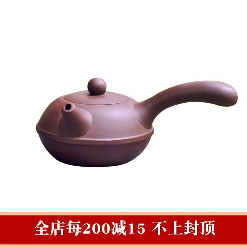 美帮汇景德镇陶制煮茶壶烧水壶陶壶功夫茶具砂铫玉书煨砂挑潮州工夫茶高清大图