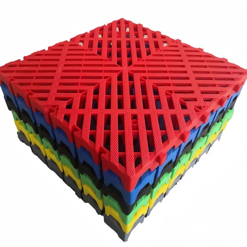 日目 防水防滑地垫漏水拼接地垫 400*400*30mm/块高清大图