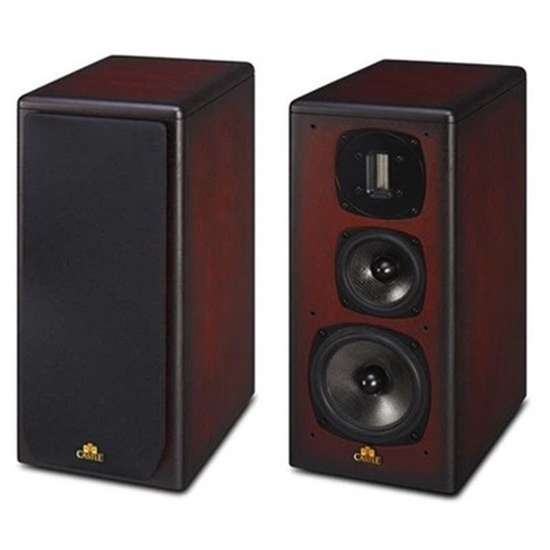 城堡(CASTLE) Avon 2 veneer 三分频HIFI书架无源音箱家用2.0音响