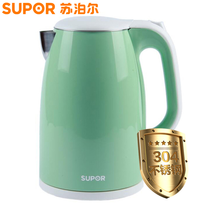 苏泊尔1.5L电水壶SW-15S19A 304不锈钢 单位:个