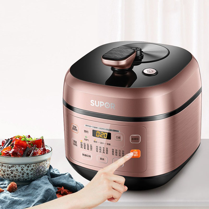 苏泊尔(SUPOR)电压力锅多功能家用球釜双胆 5L SY-50FC29Q高清大图