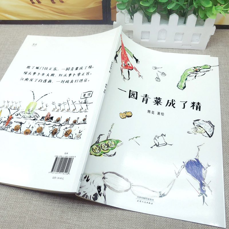 嫦娥探月立体书 一二年级版 [正版]一园青菜成了精绘本一年级小学生必读课外书阅读书籍二年级非注音版拼音一团青菜成了精一元