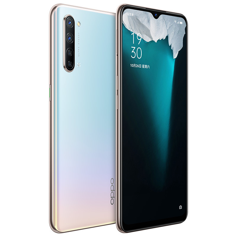 送智能手表oppok7流云8128g双模5g手机骁龙765goled屏幕指纹4800万超
