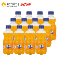芬达 Fanta 橙味 汽水饮料 碳酸饮料 300mlx12瓶 整箱装 可口可乐出品