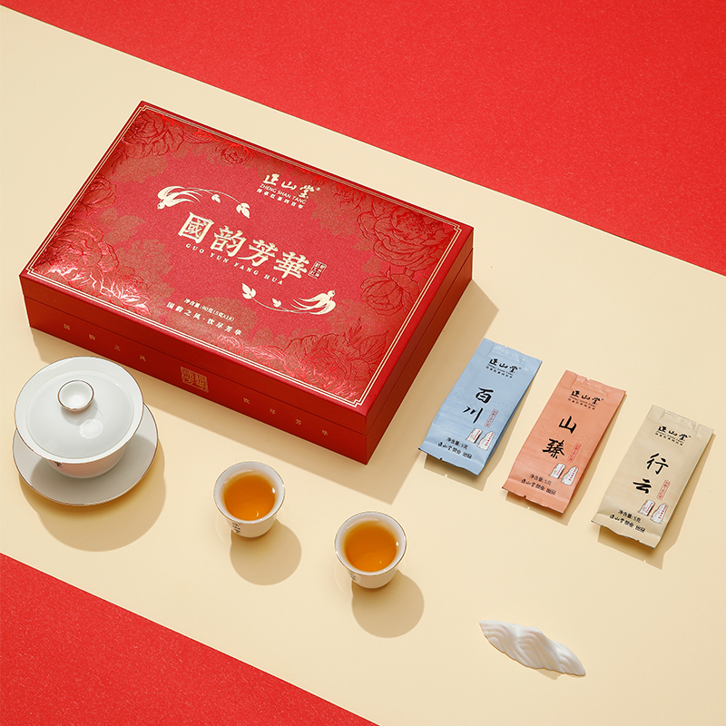 [正山堂]正山堂·国韵芳华 泡袋版90g/盒 红茶 福建武夷山茶叶 味道香醇 回甘高清大图