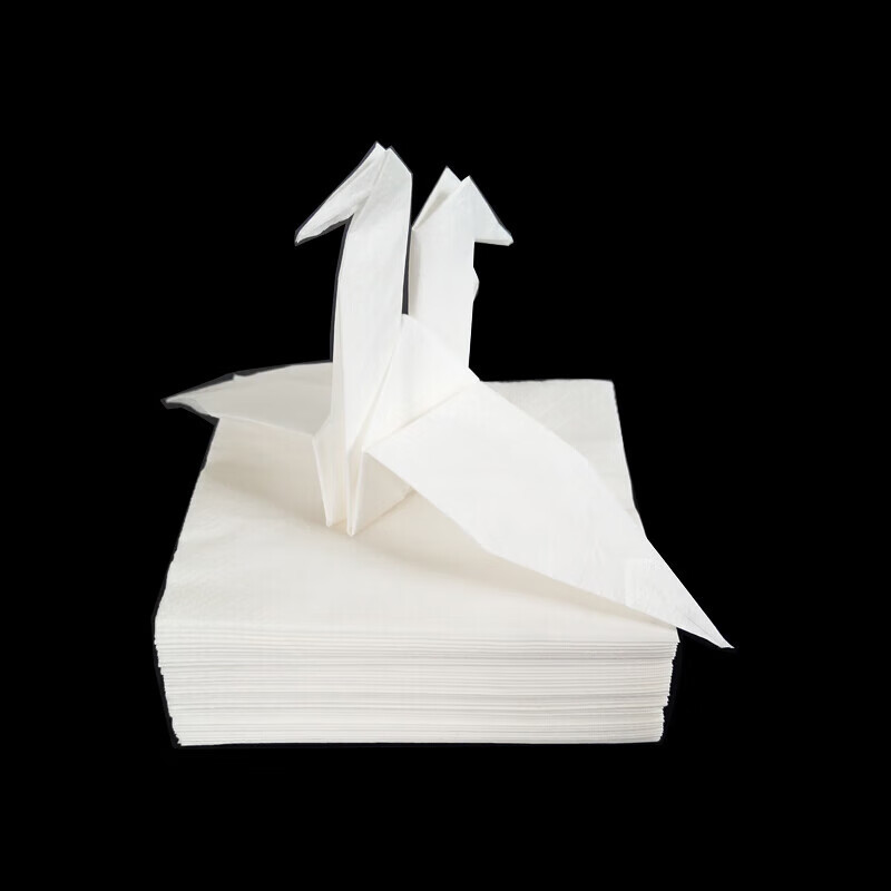 竹帕230餐巾纸 230*230mm(2层)*1000张/包 7包一箱高清大图