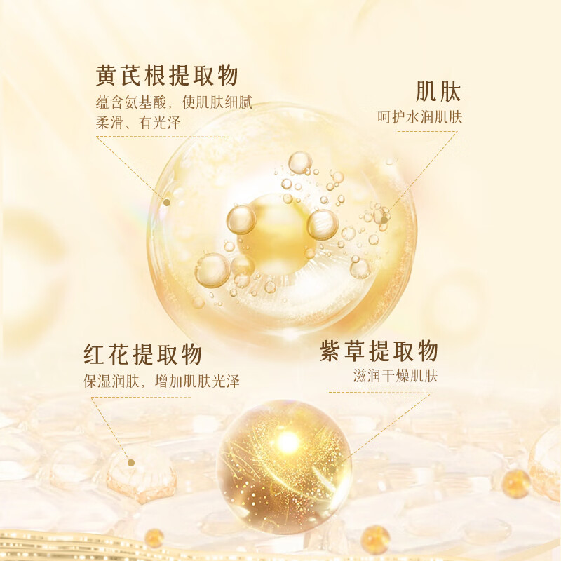 春娟黄芪养颜霜40g 乳液面霜补水保湿紧致抗皱高清大图