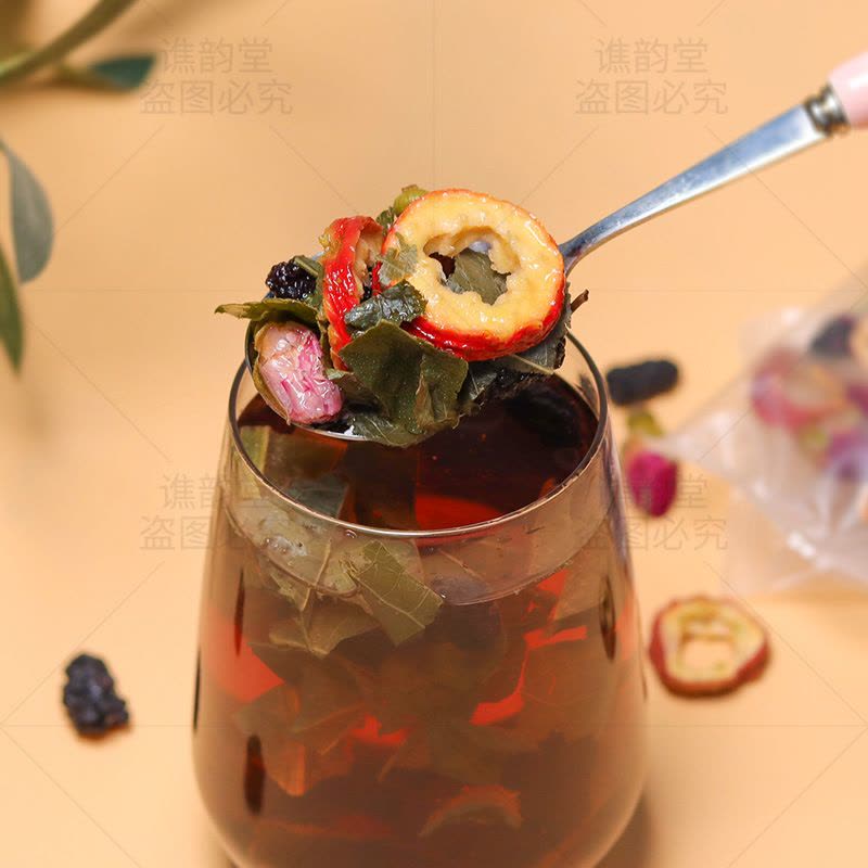 谯韵堂 乌梅桑葚茶100g/盒图片