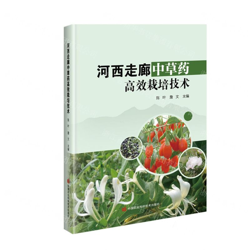【N】河西走廊中草药高效栽培技术-9787511663429