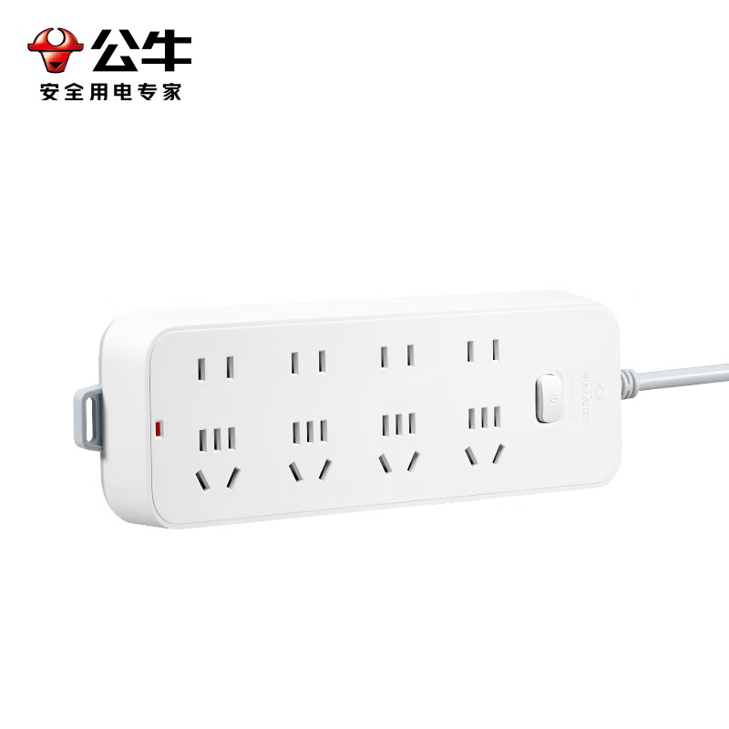 公牛智能防雷USB充电器GZL10 65W快充多口安全防护小巧便携高清大图