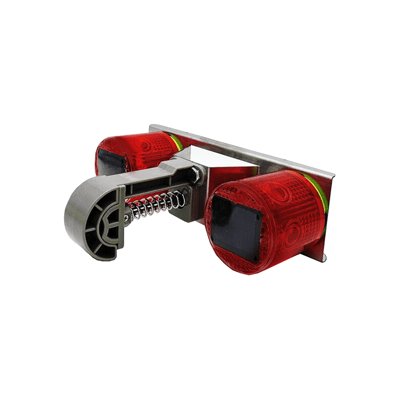 银鑫盛源 YXSY-B9防外破太阳能警示灯红银色(计价单位:台)高清大图