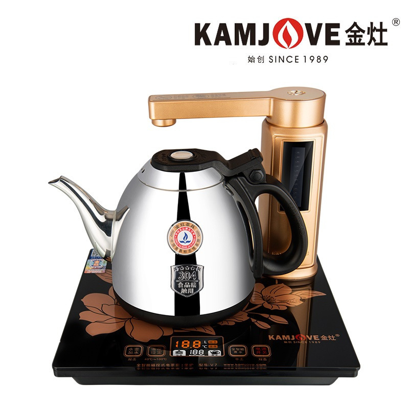 金灶 V7 全自动上水烧水壶 电茶壶电茶炉保温电热水壶 单炉