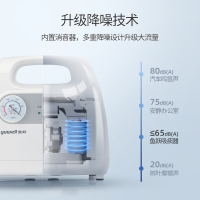 鱼跃(YUWELL)*便携式电动吸痰器家医用老人婴儿童排吸鼻涕机7E-C吸痰器