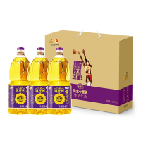 中粮福临门唯粹金典小黑葵葵花仁油 1.45L*2瓶/3瓶礼盒装 破损赔付 年货礼盒