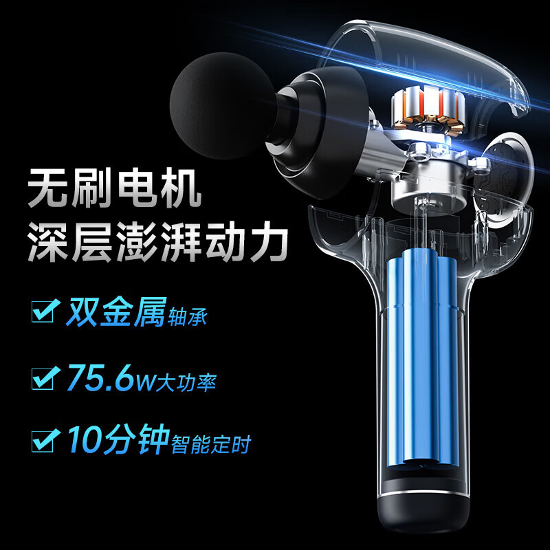 云康宝(Yolanda) 筋膜枪按摩器长续航低噪 CM40A高清大图