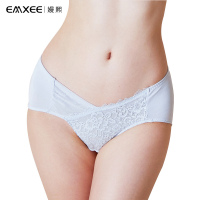 嫚熙 (EMXEE) 孕妇内裤竹纤维内衣中低腰托腹内裤月子装四季