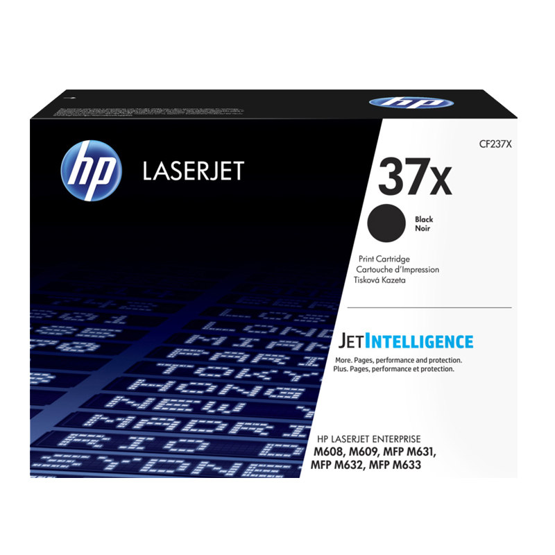 惠普(HP)CF237X 37X 大容量黑色硒鼓(适用M607 M608 M609 M631 M632 M633)高清大图