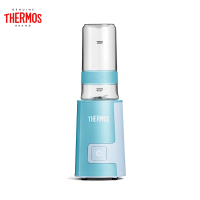 膳魔师(THERMOS)榨汁机EHA-2241B无线果汁机 家用 便携 多功能 充电搅拌机400ml 蔚蓝色 膳魔師