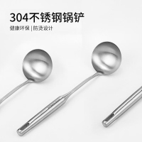 康巴赫汤勺304不锈钢汤勺一体成型防烫长手柄勺KBH/TSA1