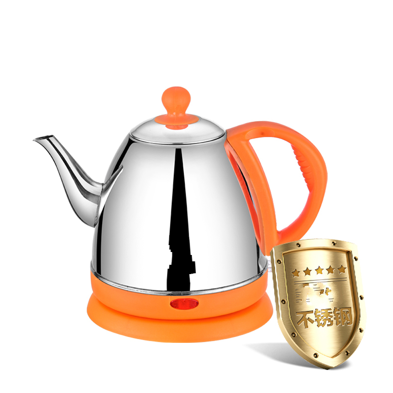不锈钢小茶壶随手泡煮烧水壶长嘴自动断电妖怪防干烧茶艺培训保温迷你