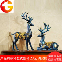 酒柜装饰品摆件现代小创意家居客厅电视柜玄关欧式结婚礼物工艺品