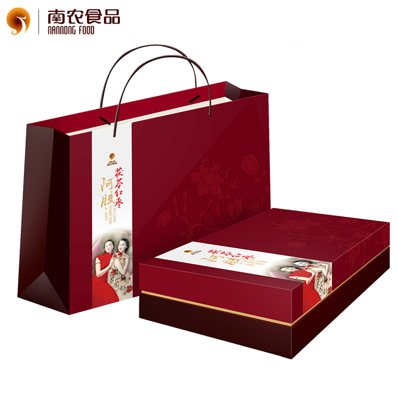 南农食品 茯苓红枣阿胶粉550g*2 中老年人米糊状流食 五谷代餐粉营养早餐杂粮粉