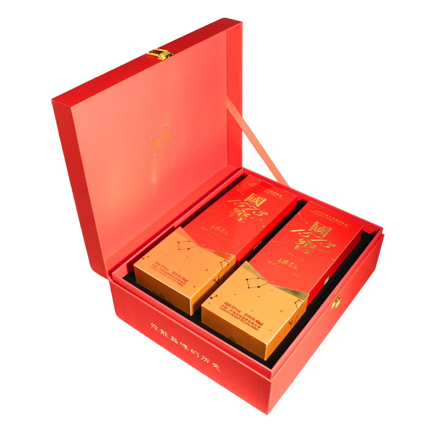 泸州老窖 国窖1573 手握星辰 52度500ml*2瓶 礼盒装 浓香型白酒高清大图