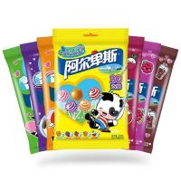 阿尔卑斯棒棒糖(香橙牛奶味)20支*2袋批发多口味牛奶硬糖棒棒糖好吃的儿童零食糖果