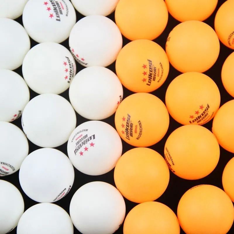 乒乓球60只桶装三星球新材料40高弹力业余训练比赛专用球三星级10个装