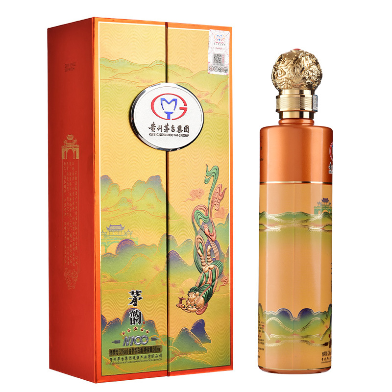 贵州茅台集团 茅韵N100 53度酱香型白酒礼盒 500ml*1瓶装