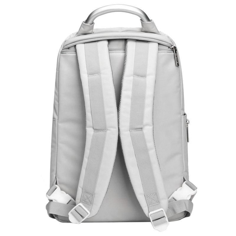 新秀丽(Samsonite)双肩 电脑包 男女款 13.3英寸 BP2*28002 浅灰色
