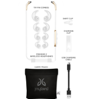 JAYBIRD GOLD FREEDOM 2 入耳式無線藍牙耳機 白色 羅技