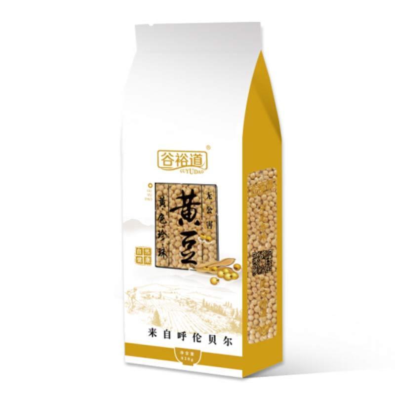 谷裕道 天然无公害 黄豆820g (可发豆芽 打豆浆 粗粮杂粮 大米伴侣) 产自呼伦贝尔大草原
