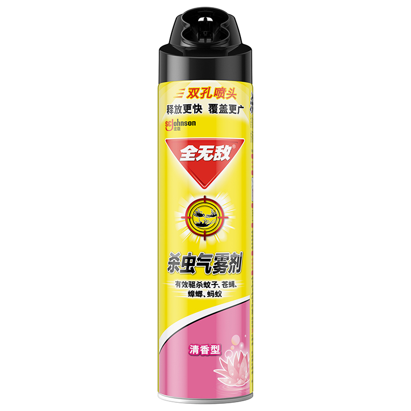 全无敌 杀虫气雾剂 清香型 600ml 杀虫剂 杀虫水 清香600ml 单瓶装