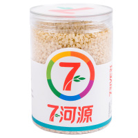 七河源 糙米450g 国产食品 粮油 杂粮 小米 无添加 胚芽大米 玄米 五谷 粗粮 粥米 桶装 大米伴侣