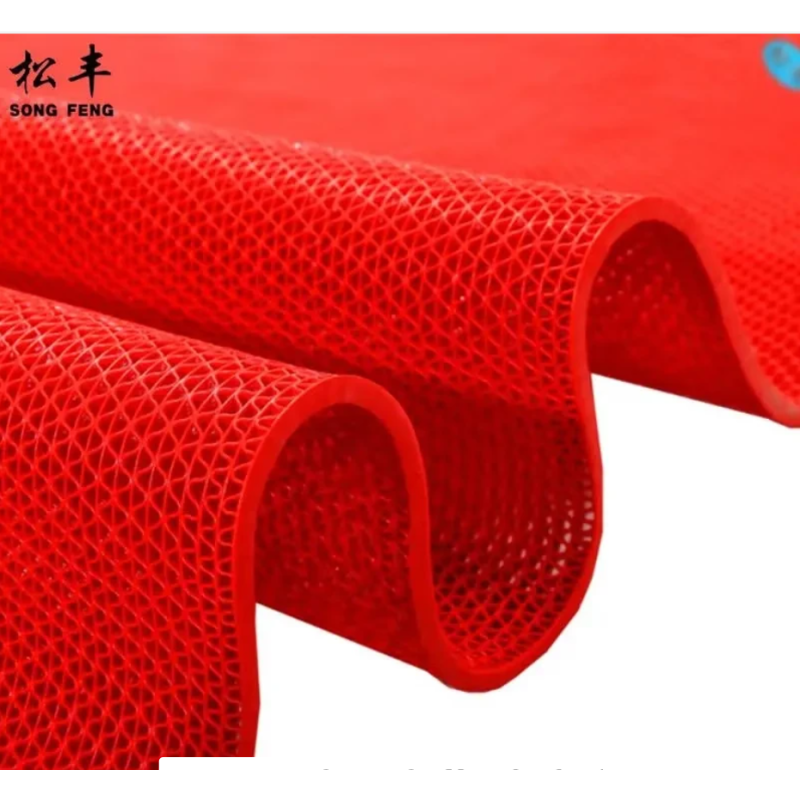 松丰(SONGFENG)加厚镂空厨房地垫防水垫进门网格地毯加密防滑透水脚垫塑料脚垫辅面90cm/米