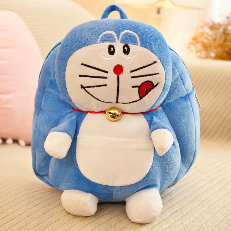 16岁儿童书包幼儿园书包男女宝宝双肩背包轻便卡通毛绒玩具书包大象